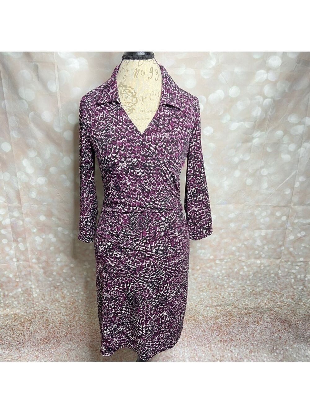 𝅺LAUNDRY By Design Faux Wrap Dress